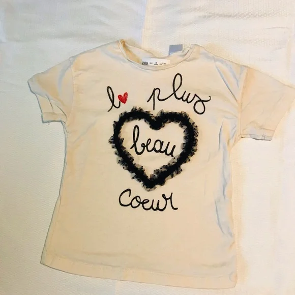 ZARA lot Kids Shirts size 4-5-6 - Picture 1 of 8